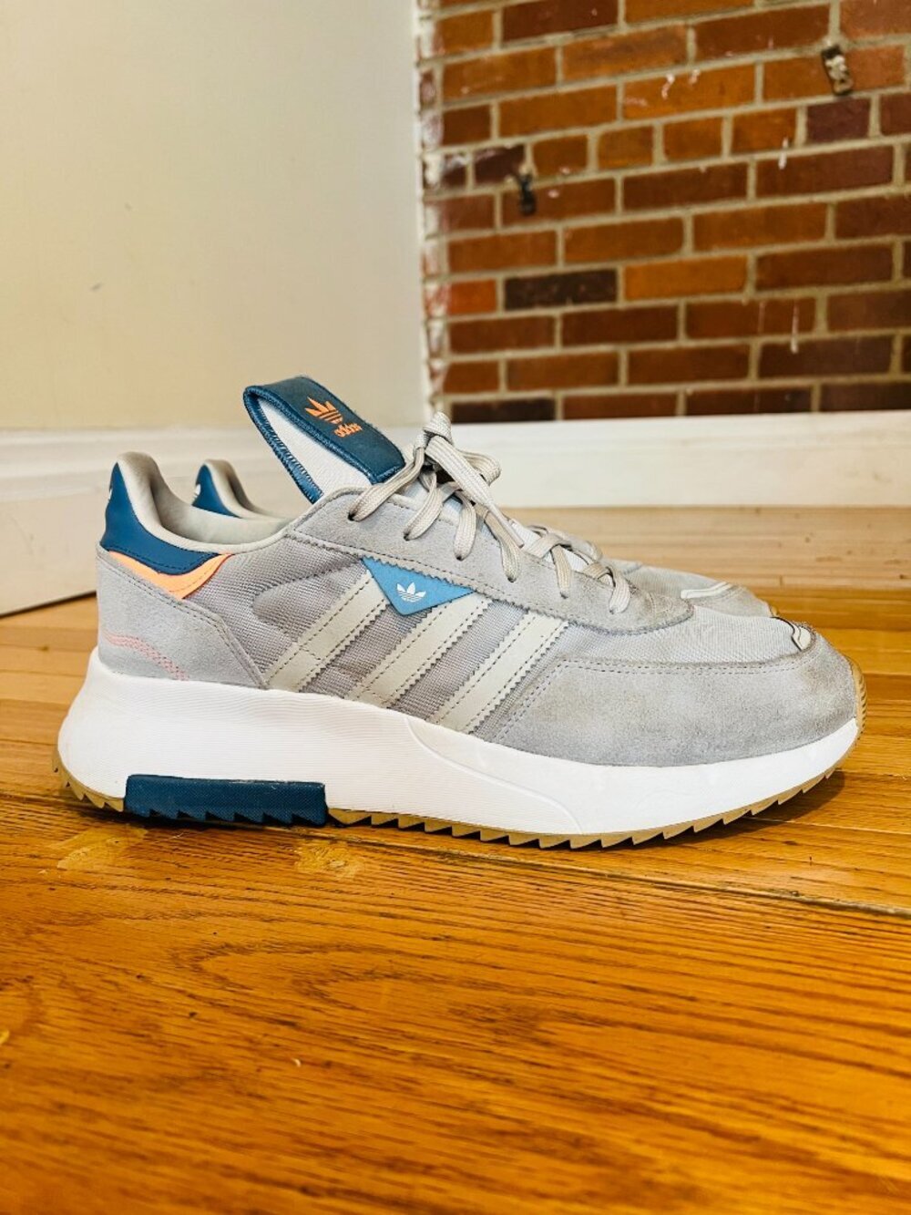 Adidas Retropy F2 Grey Halo Silver Men's Size 13 GW9355